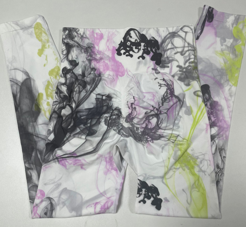 Új 3D tintanyomtatás Varrat nélküli leggings női edzőterem Mujer Push Up Booty jóga nadrág Sport fitnesz magas derekú edzés leggins