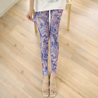 Jauni vasaras īpaši plāni ledus zīda marles legingi Sieviešu šifona apgrieztas bikses ar augstu vidukli Lielizmēra elastīgi caurspīdīgi seksīgi legingi