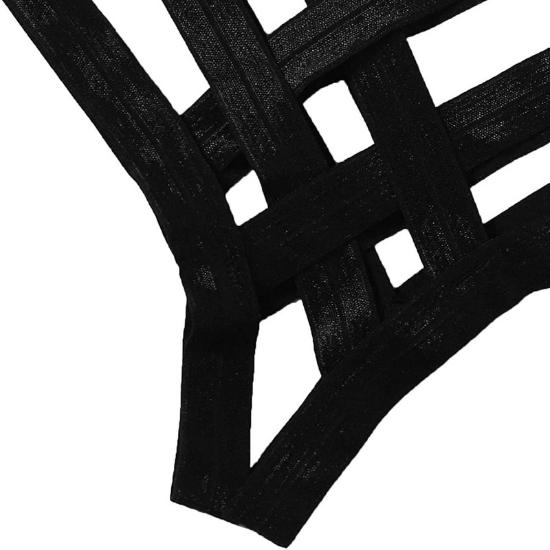 Set de lenjerie cu ham pentru bondage Seturi de sutien cu gol elastic pentru dama