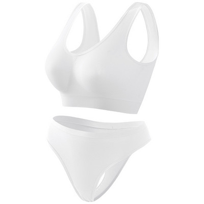 FallSweet Set seksi donjeg rublja za žene Push Up grudnjak Seksi tanga gaćice Pamučno žensko donje rublje veće veličine S-5XL