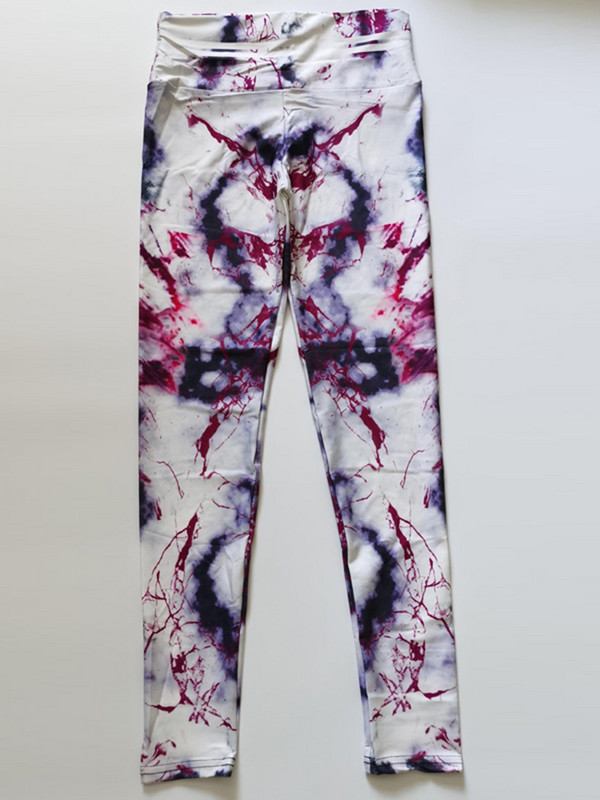 Nove ženske Push Up tajice s visokim strukom iz 2023. Seksi fitness tajice s modnim mramornim printom Jeggings joga hlače