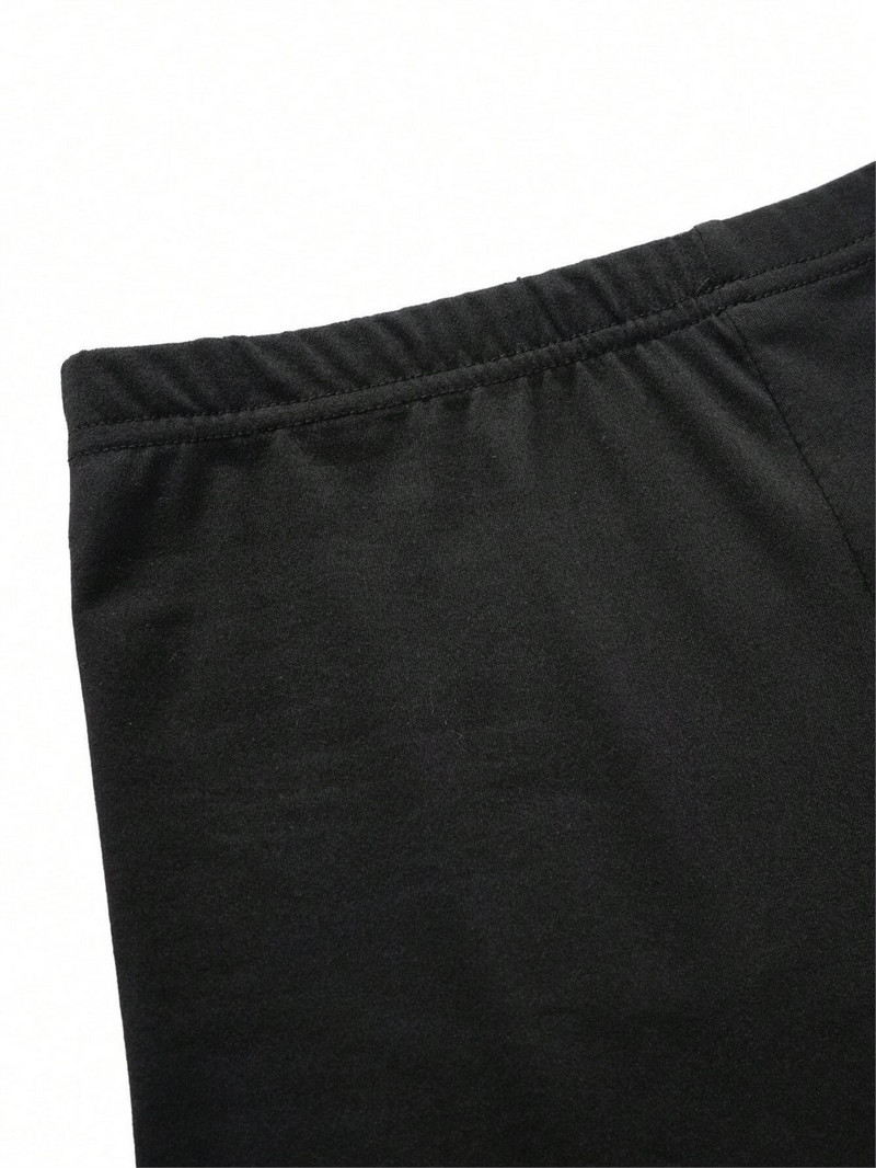 Vasaros moteriški ploni marškinėliai ir šortai, 2 dalių rinkinys, paprasti širdelių raštų atspaudai, apkarpyti viršutiniai drabužiai, madingi, elastingi, minkšti drabužiai