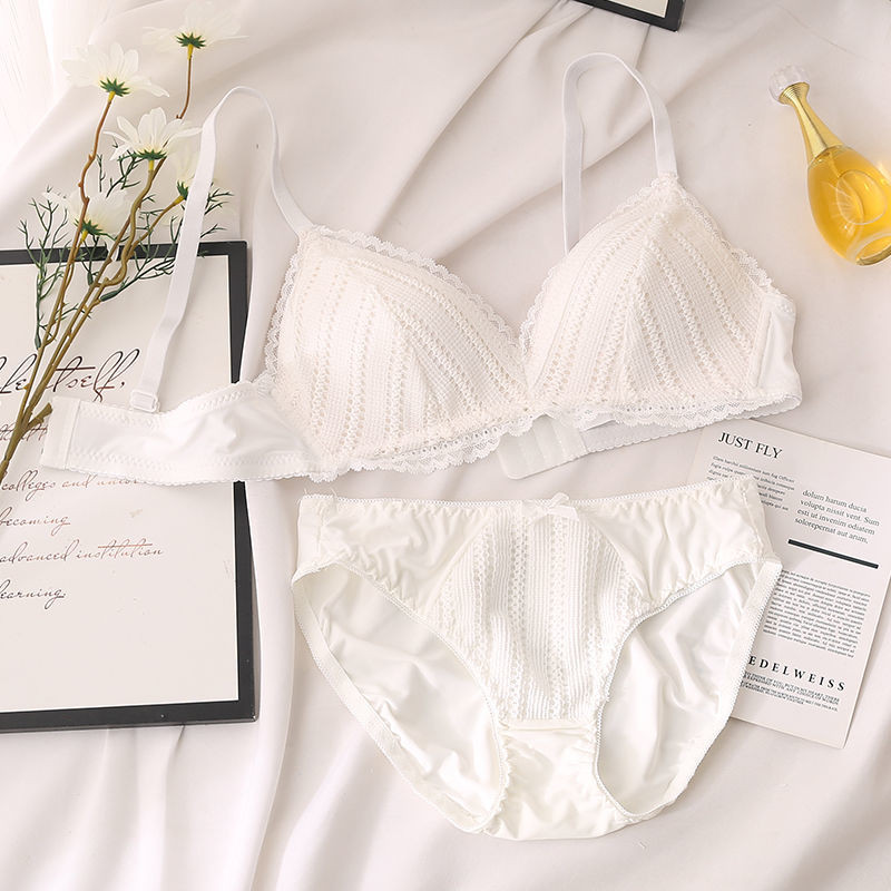 Lēts jauns, mežģīņu izšūšanas krūštura komplekts sievietēm Push Up apakšveļas komplekts Krūšturis un biksīšu komplekts Liela izmēra 70 75 80 85 90 ABC kauss sievietēm