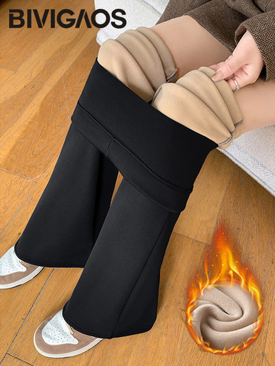 Pavasaris Vasaras Haizivīdas mikro uzliesmojošās bikses Sievietēm cieši pieguļošs ar augstu vidukli Ikdienas legingi Pakavs Bikses Melnas Slaidas Bikses