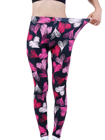 CHSDCSI Hot Summer Fitness Leggins New Women Push Up Leggins floral printed ελαστικό ψηλόμεσο παντελόνι Drop Shipping