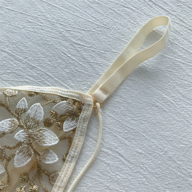 Sieviešu īpaši plāni krūšturis un biksīšu komplekti bezšuvju apakšveļa bez aizmugures veste Seksīga bralette apakšveļa sieviešu mežģīņu krūšturis un biksītes