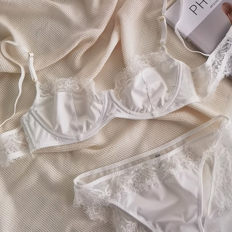 S-XL 70-85ABC Eiropas amerikāņu jauna vasaras apakšveļa ar leoparda apdruku Īpaši plānas seksīgas mežģīņu sieviešu krūštura apakšbikses sieviešu komplekti