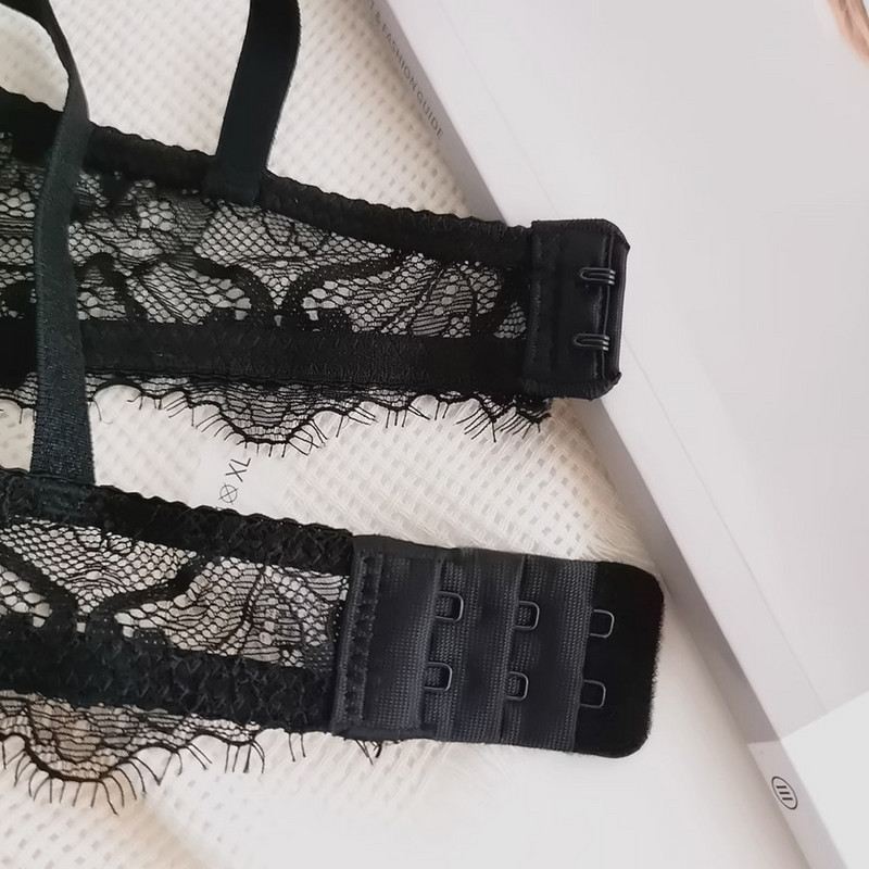 S-XL 70-85ABC Eiropas amerikāņu jauna vasaras apakšveļa ar leoparda apdruku Īpaši plānas seksīgas mežģīņu sieviešu krūštura apakšbikses sieviešu komplekti