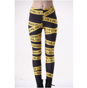 Jambiere cu dungi pentru femei Leggings subțiri și slabi Alb Negru Roșu Trandafir auriu în dungi Primăvară vară Pantaloni elastici pentru alergare pentru gimnastică Pantaloni