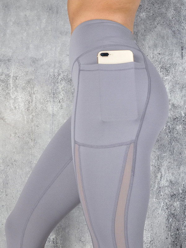 Sportske hlače za jogu Mujer Activewear Gym Pocket Workout Leggings Ženske crne Push Up Leggins visokog struka Tajice za fitness