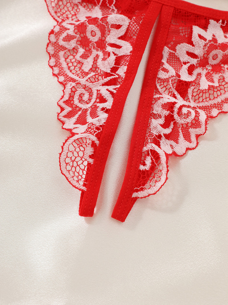 Izdubljeno žensko žensko seksi donje rublje Čipkano donje rublje Odjeća za spavanje G-string donje rublje Ženski komplet Dvodijelni set Ženski grudnjak Odijelo