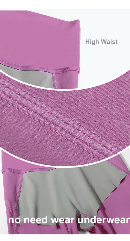 Cluding Soft Nav nepieciešams valkāt apakšveļu H Joga Bikses Sporta zāle Skriešanas Legingi Sieviešu augsta vidukļa Fitnesa treniņš Sporta legingi