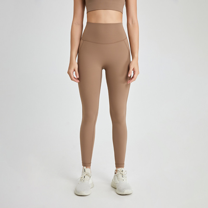 Cluding Soft Nav nepieciešams valkāt apakšveļu H Joga Bikses Sporta zāle Skriešanas Legingi Sieviešu augsta vidukļa Fitnesa treniņš Sporta legingi