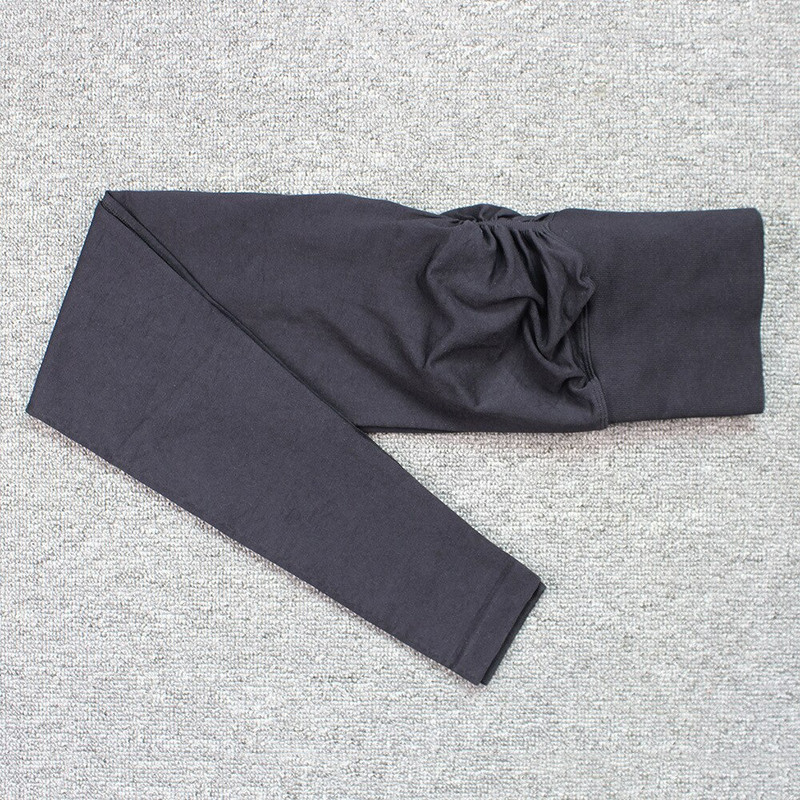 2023 m. besiūlės megztos kūno rengybos kelnės Moteriškos aukštu juosmeniu ir klubais aptemptos persikų spalvos sėdmenys aukštu juosmeniu nuogos jogos kelnės