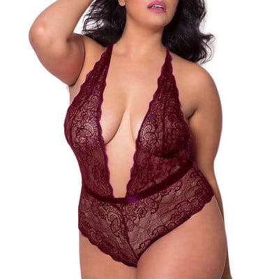 S-3XL Női fehérnemű Szexi dögös erotikus ruha szexhez fehérnemű kötőfék Nagy perspektíva Csipke fehérnemű Pornó Babydoll jelmezek