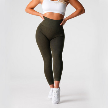 NVGTN Contour 2.0 Seamless Leggings Olive Pant for Running Yoga Workout Γυναικεία Κολάν προπόνησης χωρίς ραφή με ψηλή μέση Παντελόνι γιόγκα