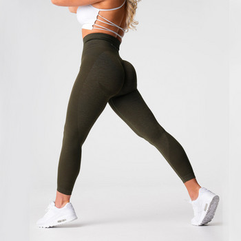 NVGTN Contour 2.0 Seamless Leggings Olive Pant for Running Yoga Workout Γυναικεία Κολάν προπόνησης χωρίς ραφή με ψηλή μέση Παντελόνι γιόγκα