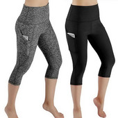 Női divat Sport leggings magas derekú Push Up zsebbel Női nadrágok Fitness Gym Leggings Női edzés jóganadrágok