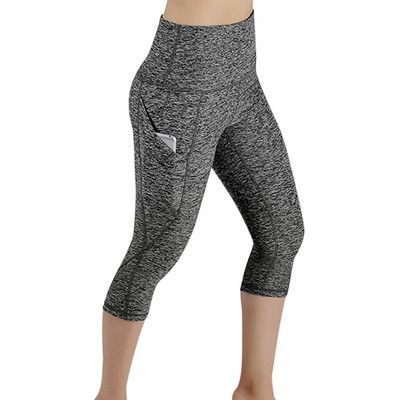 Női divat Sport leggings magas derekú Push Up zsebbel Női nadrágok Fitness Gym Leggings Női edzés jóganadrágok
