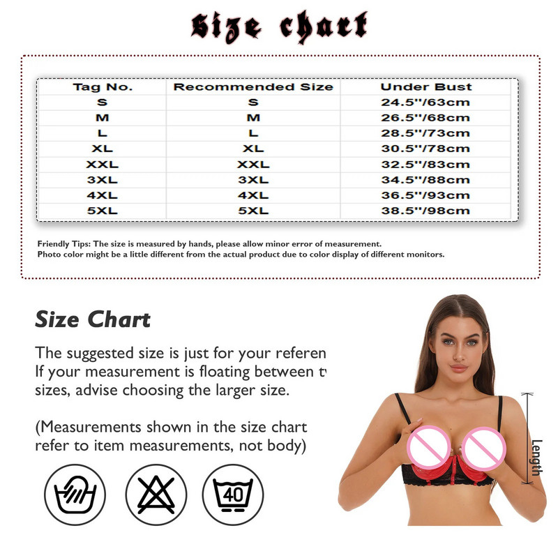 Ženski čipkasti grudnjak s 1/3 košarice Lakirana koža, podesive naramenice s žicom, cvjetni grudnjak Donje rublje Poklon za medeni mjesec