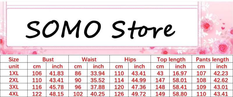 SOMO Molett Női Ruházat Őszi divat Nyomtatott hosszú ujjú Crop felsők Kétrészes nadrág Alkalmi szettek Nagykereskedelmi Dropshipping