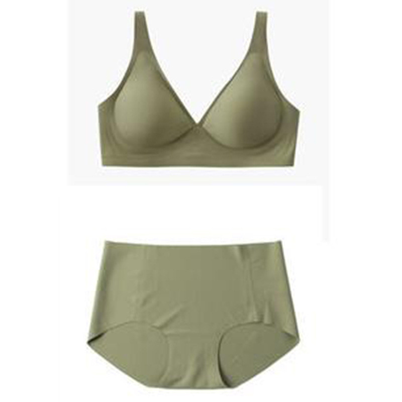 Liela izmēra S-XXL sieviešu intīmas apakšveļas krūštura apakšbiksīšu komplekts Solid Candy Color krūšturis un biksītes Seksīga apakšveļas komplekts