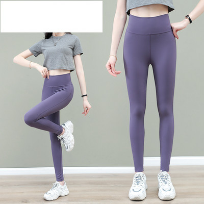 Primăvară Toamnă Vară Pantaloni creion elastici cu talie înaltă pentru femei de culoare solidă, stil preppy, pantaloni de birou pentru femei