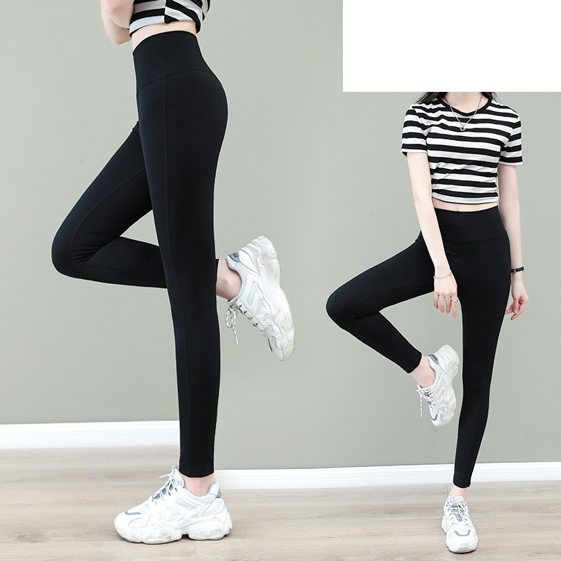 Primăvară Toamnă Vară Pantaloni creion elastici cu talie înaltă pentru femei de culoare solidă, stil preppy, pantaloni de birou pentru femei