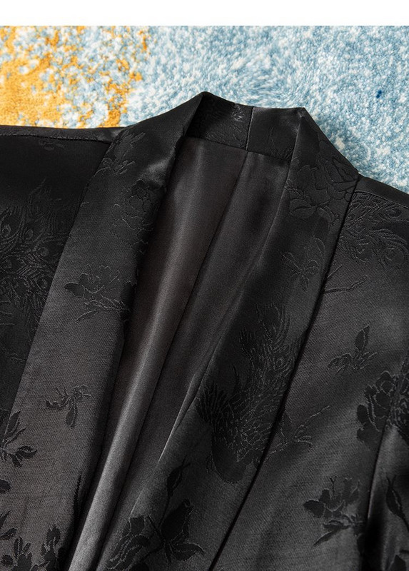 Costume jacquard cu pate de înaltă calitate pentru femei, jachetă, blazer și pantaloni, set 2 piese, ținute asortate, haine de ocazie formală pentru femei