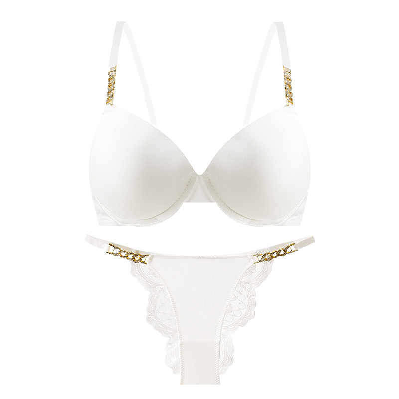 Rhinestone apakšveļa ar kauliņiem krūšturis un apakšbiksīšu komplekti Sieviešu Push Up Apakšveļa Bezšuvju krūšturis ar izliektu bralette savākšanas lāde