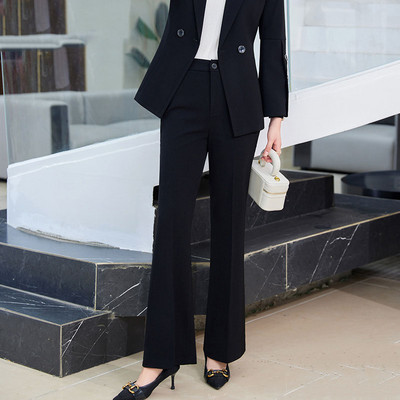 Yitimucengi õhukesed bleiserid naistele, 2024. aasta kontorinaised, uued moodsad pikkade varrukatega mantlid, tugeva revääriga kaherealised pükskostüümid