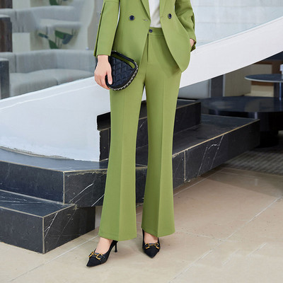 Yitimucengi õhukesed bleiserid naistele, 2024. aasta kontorinaised, uued moodsad pikkade varrukatega mantlid, tugeva revääriga kaherealised pükskostüümid