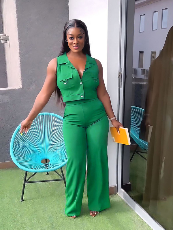 Kaheosaline komplekt naiste suveülikonnale, naiste elegantsed püksid ja pluusikomplekt, uus komplekt, rõivaste hulgimüük