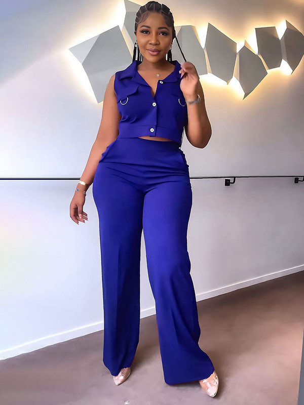 Kaheosaline komplekt naiste suveülikonnale, naiste elegantsed püksid ja pluusikomplekt, uus komplekt, rõivaste hulgimüük