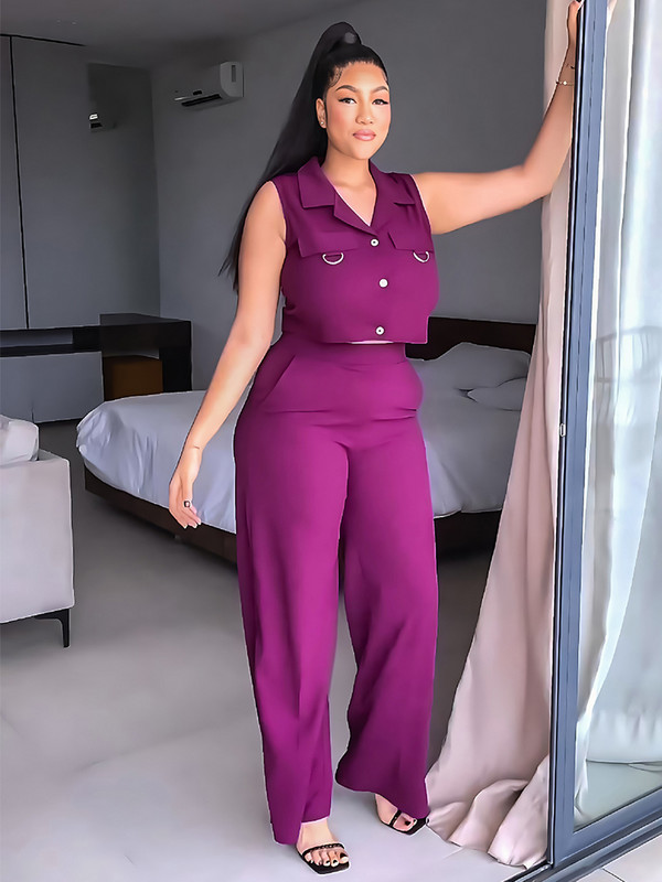 Kaheosaline komplekt naiste suveülikonnale, naiste elegantsed püksid ja pluusikomplekt, uus komplekt, rõivaste hulgimüük