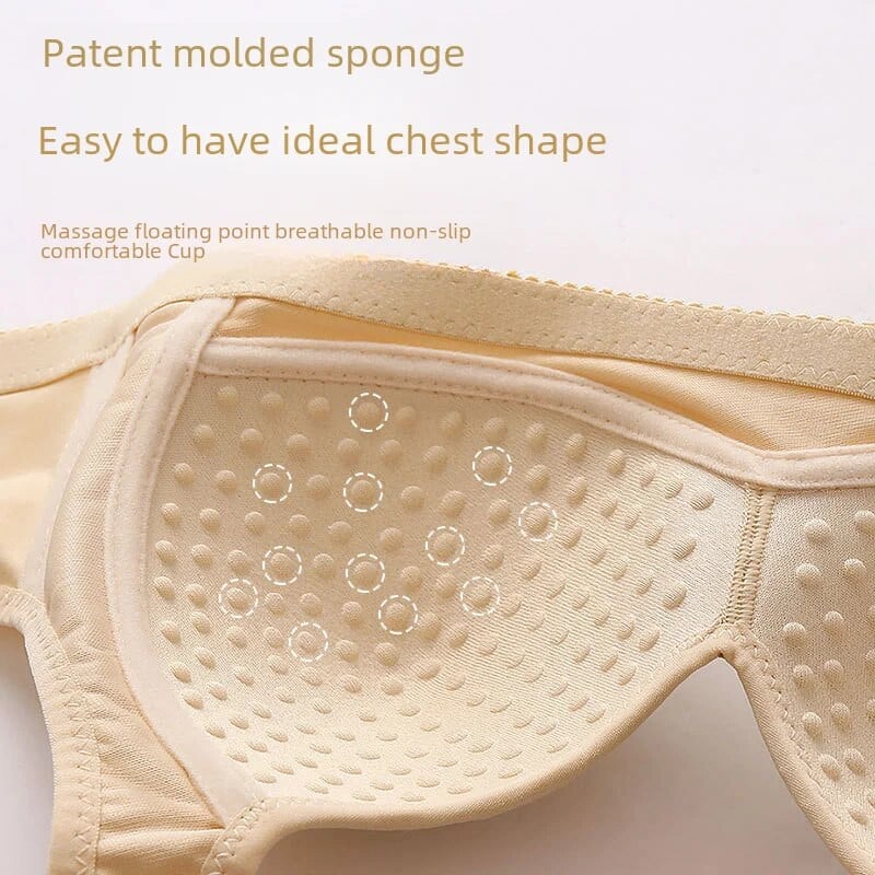 Plānas kokvilnas bezvadu apakšveļa, vestes stila mamma, pilna kausa sieviešu krūšturis, ērts elpojošs neilona audums