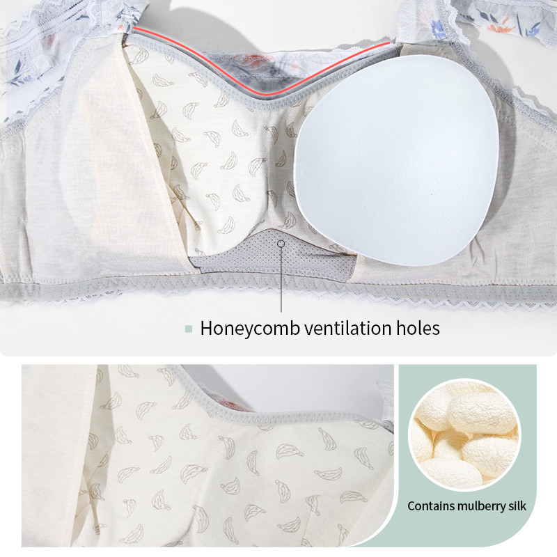 2320 Uus rinnahoidja õmblusteta seksikas rinnahoidja naistele Push Up traadita puuvillane bralette täielik katvus rinnahoidja mastektoomia rinnahoidja mugav pehme