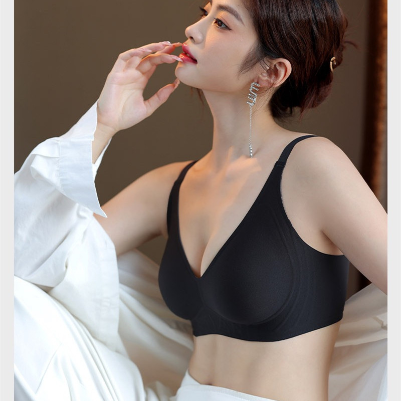 Bezšuvju kaila sajūta, pacelšana, fiksēts kauss, mazo krūšu krūšturis, bez stieples, mīksts sieviešu atbalsts, krūšu samazināšana