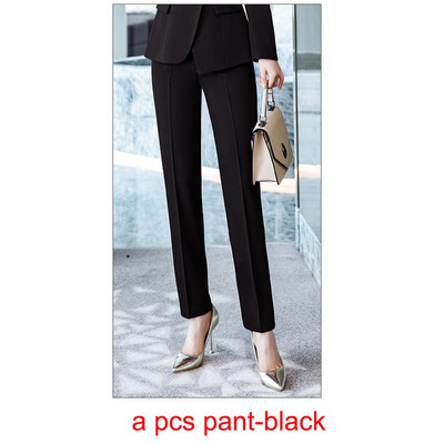 IZICFLY új stílusú őszi téli bor piros irodai munkaruha női blézer szett nadrág üzleti elegáns nadrág öltöny