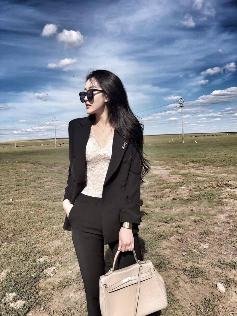 Novo proljetno žensko odijelo Profesionalno usko malo odijelo Hlače Odijelo Temperament Sako Komplet od 2 komada Ženska odjeća za posao