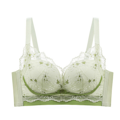 No Underwire Gathering Krūšturis Mazas krūtis Ērta Elpojoša Apakšveļa Sieviešu Plāns Pretslīdēšanas Krūšturis Noslauka Augšējā atbalsta krūšturis