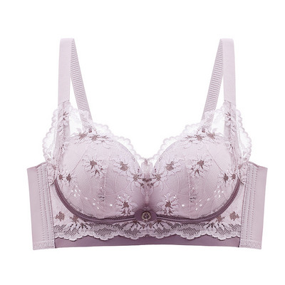 No Underwire Gathering Krūšturis Mazas krūtis Ērta Elpojoša Apakšveļa Sieviešu Plāns Pretslīdēšanas Krūšturis Noslauka Augšējā atbalsta krūšturis