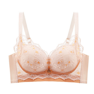 No Underwire Gathering Krūšturis Mazas krūtis Ērta Elpojoša Apakšveļa Sieviešu Plāns Pretslīdēšanas Krūšturis Noslauka Augšējā atbalsta krūšturis