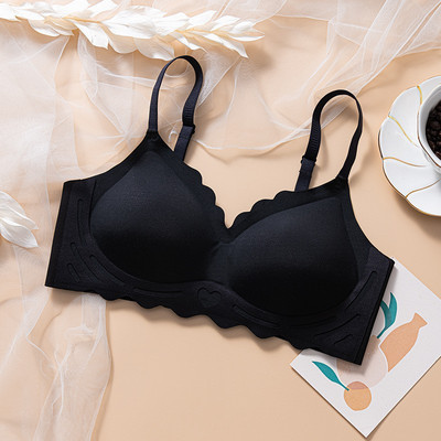 Jauns mīksts Push Up bezšuvju krūšturis sievietēm vasaras plānā elpojoša apakšveļa Bezvadu krūšturis, ērta, maza krūškurvja apakšveļa