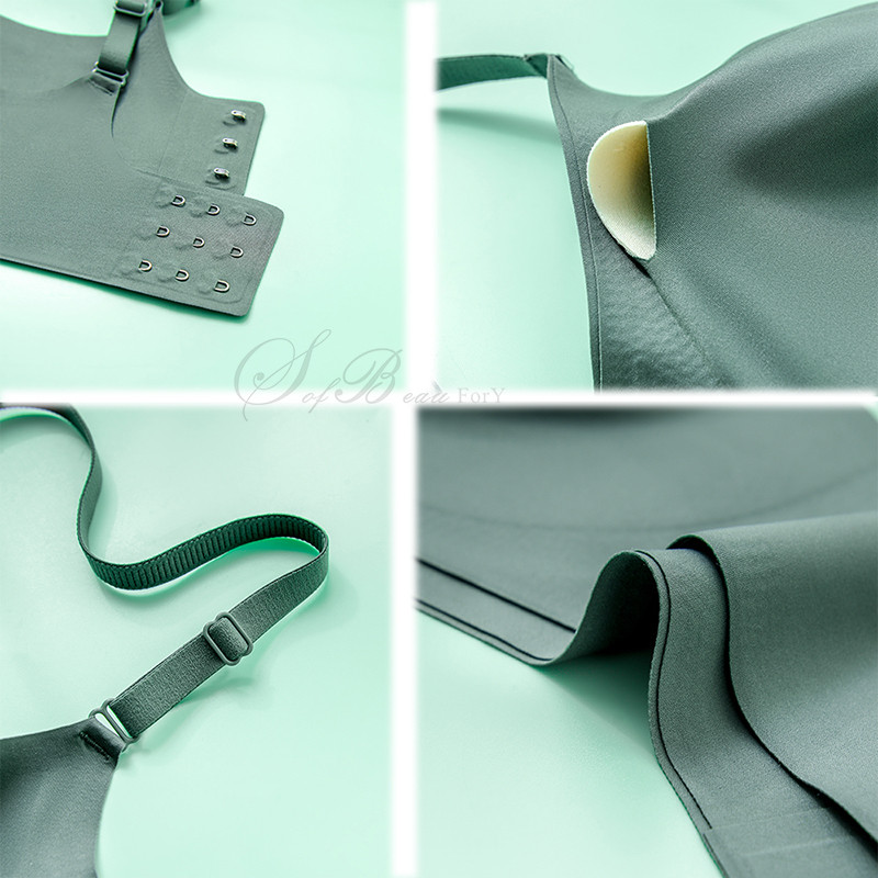 Jauna lateksa bezšuvju apakšveļa sievietēm bez tērauda gredzena, mežģīņu caurule