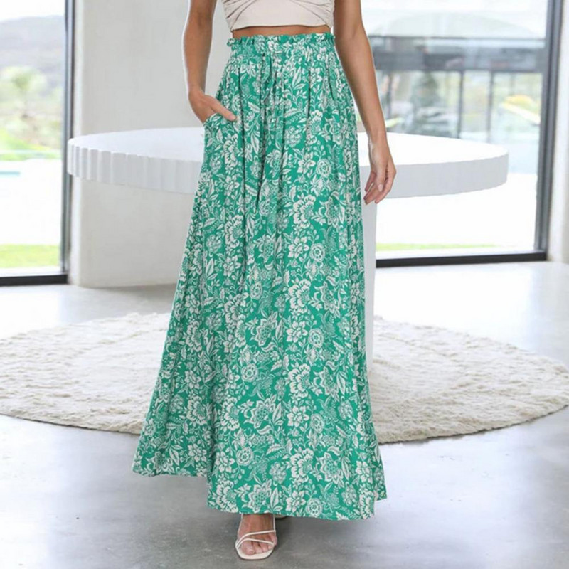 Platas bikses brīvi pieguļošs elastīgs viduklis, neizbalējošs, elpojošs viegls tērps vasaras sievietēm ar ananāsu apdruku