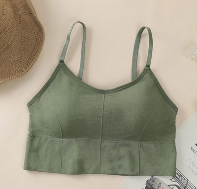 Ženski bešavni sportski grudnjak za trčanje u teretani Push Up Prozračni grudnjak Ženski podstavljeni prsluk Elastični gornji grudnjak za fitness donje rublje