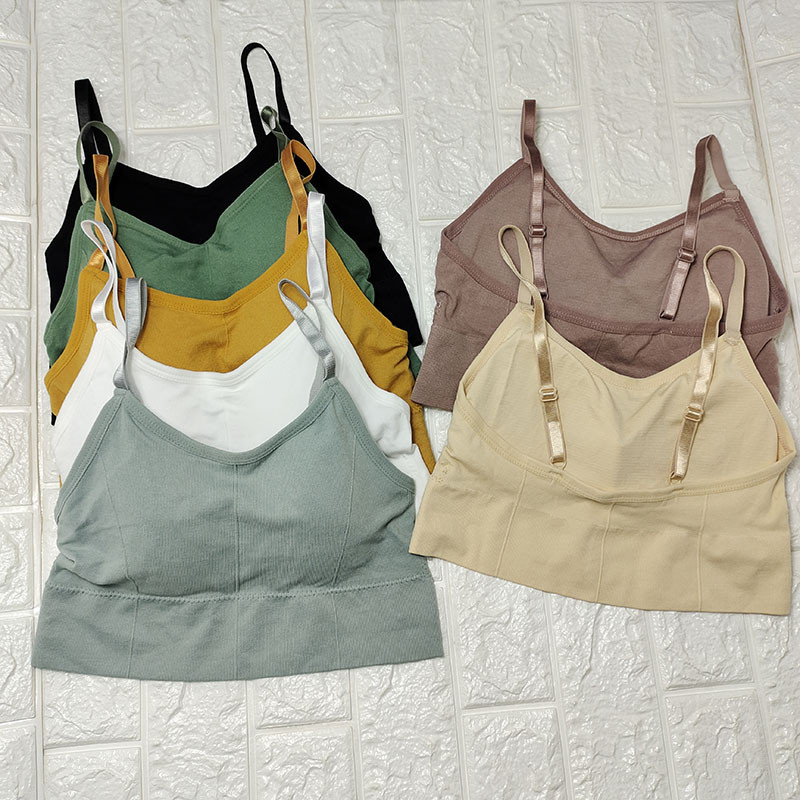 Ženski bešavni sportski grudnjak za trčanje u teretani Push Up Prozračni grudnjak Ženski podstavljeni prsluk Elastični gornji grudnjak za fitness donje rublje