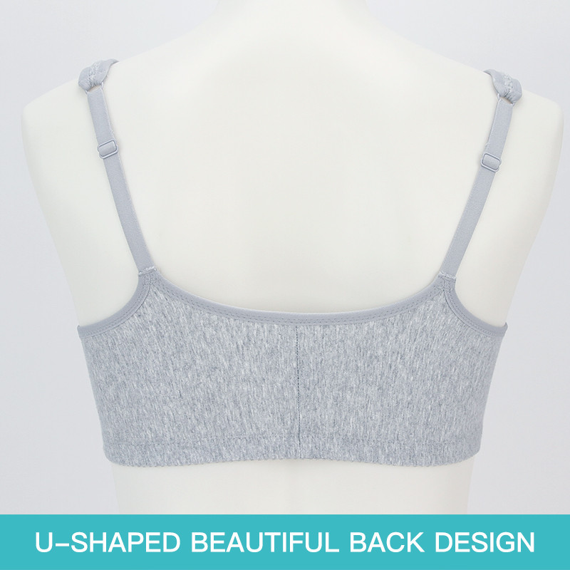 6041 Grudnjak s prednjom kopčom Beauty Back Grudnjak velike veličine Tip prsluka Sportska joga Majka Tanki grudnjak za donje rublje Žene