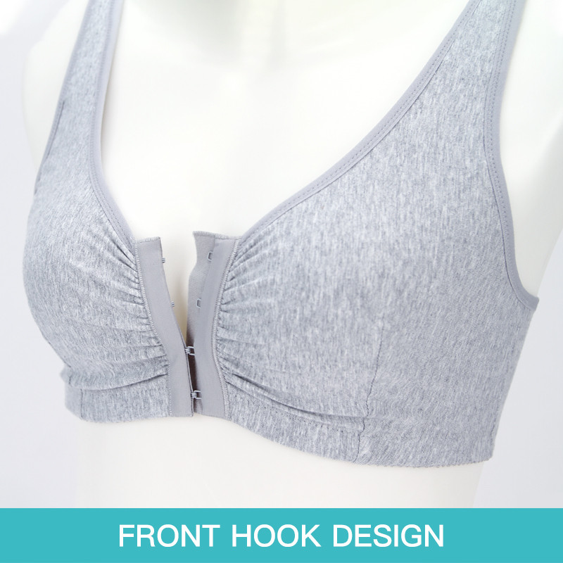 6041 Grudnjak s prednjom kopčom Beauty Back Grudnjak velike veličine Tip prsluka Sportska joga Majka Tanki grudnjak za donje rublje Žene